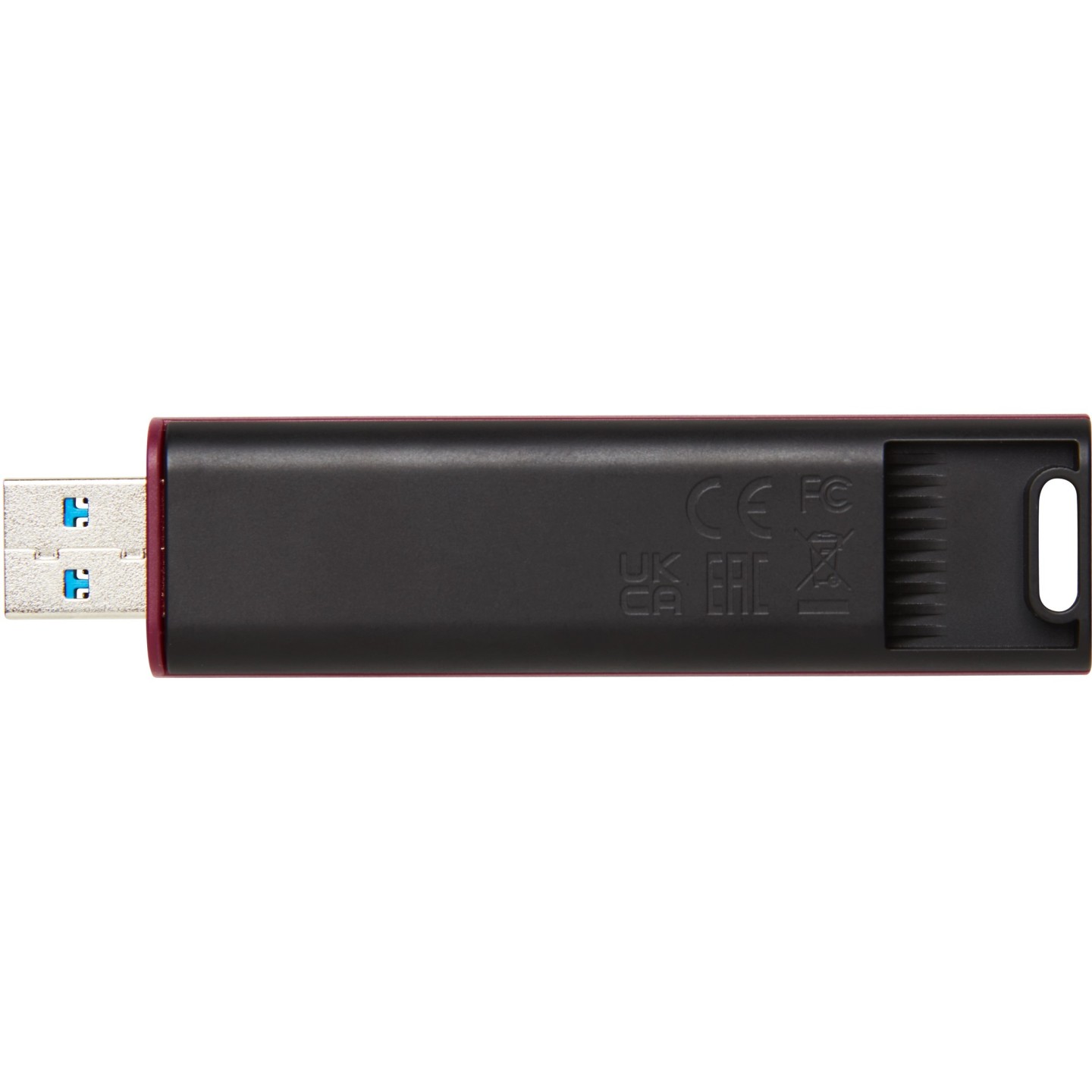 Kingston DataTraveler Max - 256GB USB 3.2 Gen 2 Type-A Flash Drive - Red, 1000MB/s Read, Slide Design