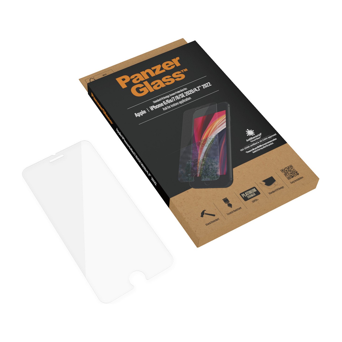 PanzerGlass f. Apple iPhone 6 7 8 SE 2020 2022 — Buy in Cyprus with Fast Delivery