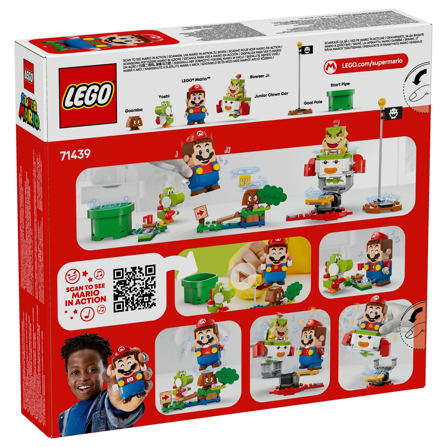 LEGO 71439 Super Mario Abenteuer mit dem interaktiven LEGO Mario — Buy in Cyprus with Fast Delivery