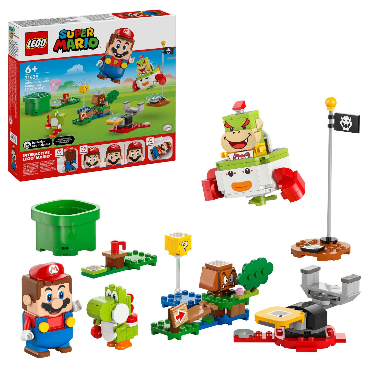 LEGO 71439 Super Mario Abenteuer mit dem interaktiven LEGO Mario — Buy in Cyprus with Fast Delivery