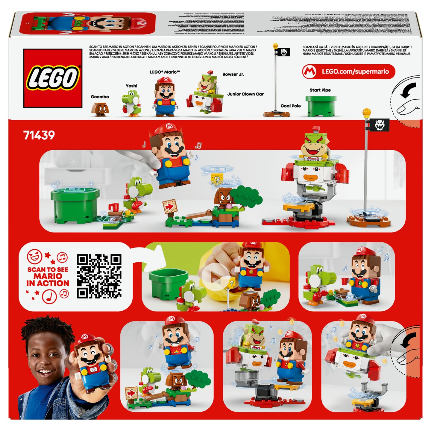 LEGO 71439 Super Mario Abenteuer mit dem interaktiven LEGO Mario — Buy in Cyprus with Fast Delivery