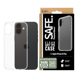 SAFE TPU Case Clear iPhone 16 Plus — Buy in Cyprus with Fast Delivery