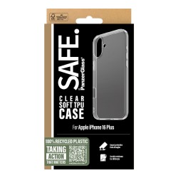 SAFE TPU Case Clear iPhone 16 Plus — Buy in Cyprus with Fast Delivery