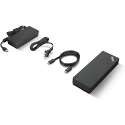 Buy Lenovo ThinkPad Universal Thunderbolt 4 Dock - 135W Adapter - Black, TB4, HD... in Cyprus, Nicosia, Limassol, Larnaka, Pafos
