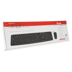 Equip Kabelgebundene Kombi Keyboard+Mouse. schwarz. deutsch — Buy in Cyprus with Fast Delivery