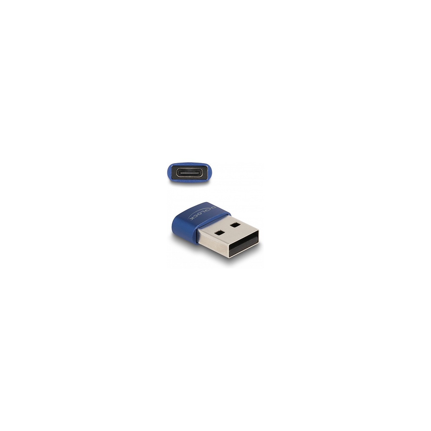 Delock USB2.0 ADA USB Typ-A Stecker zu USB Type-C BU blau — Buy in Cyprus with Fast Delivery