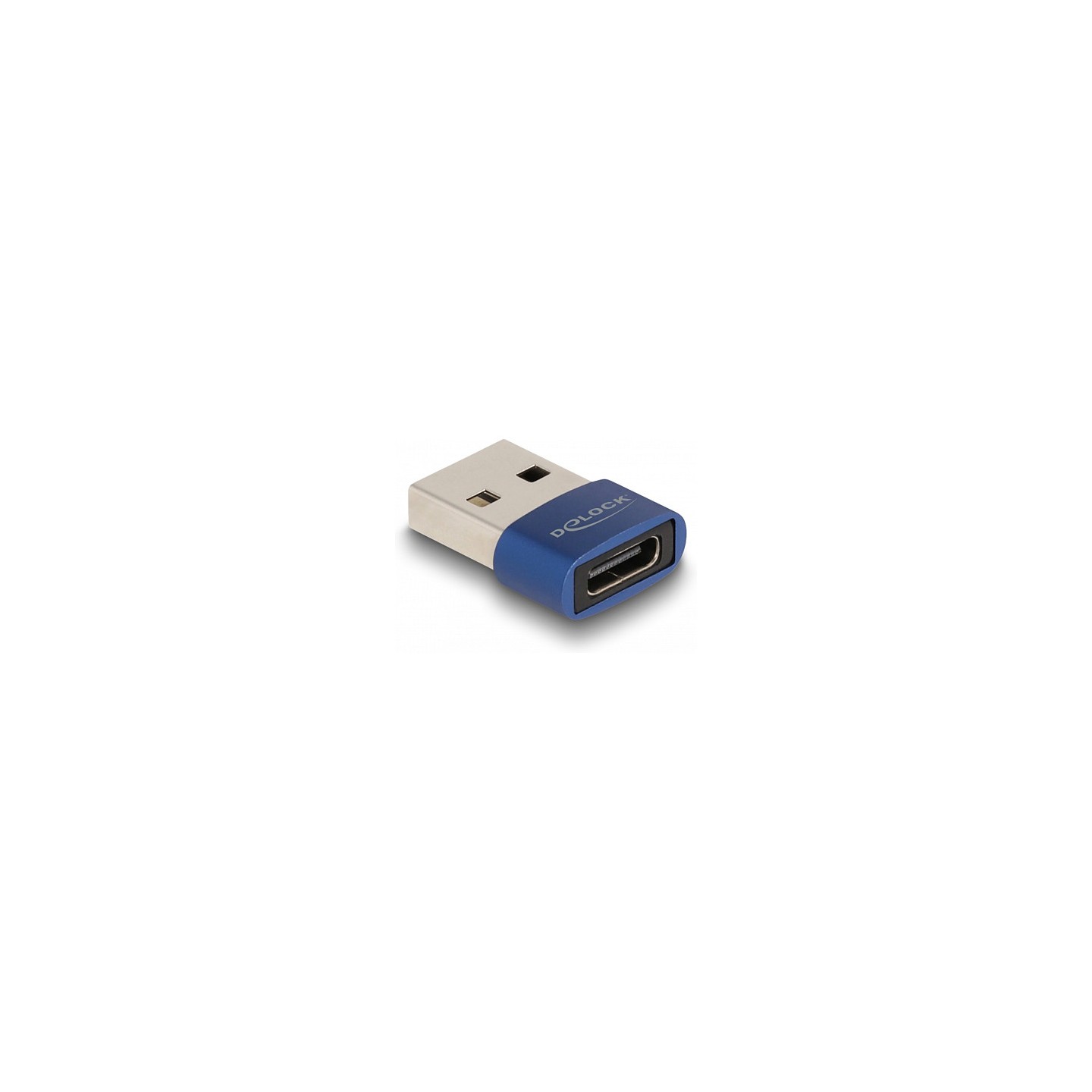 Delock USB2.0 ADA USB Typ-A Stecker zu USB Type-C BU blau — Buy in Cyprus with Fast Delivery