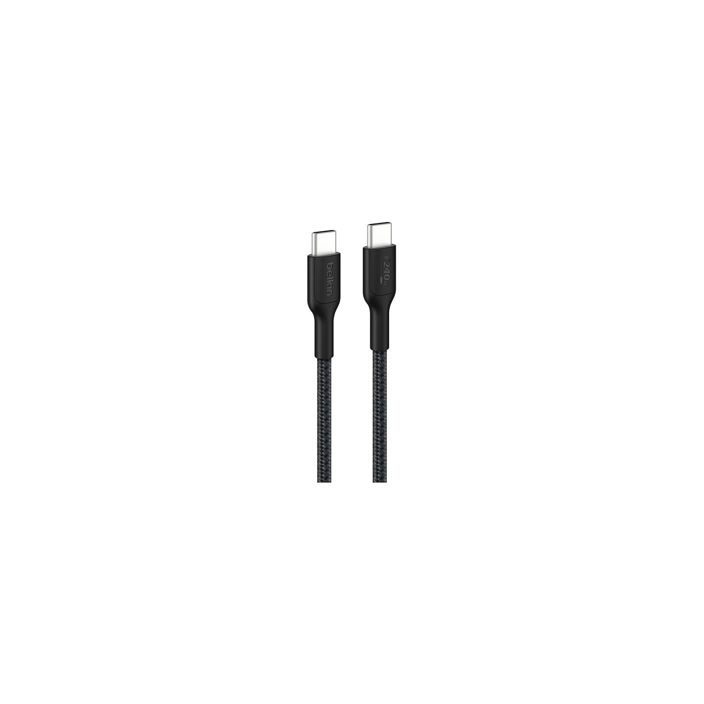 Belkin USB-C USB-c Kabel 240W 3m geflochten. schwarz CAB025hq3MBK — Buy in Cyprus with Fast Delivery