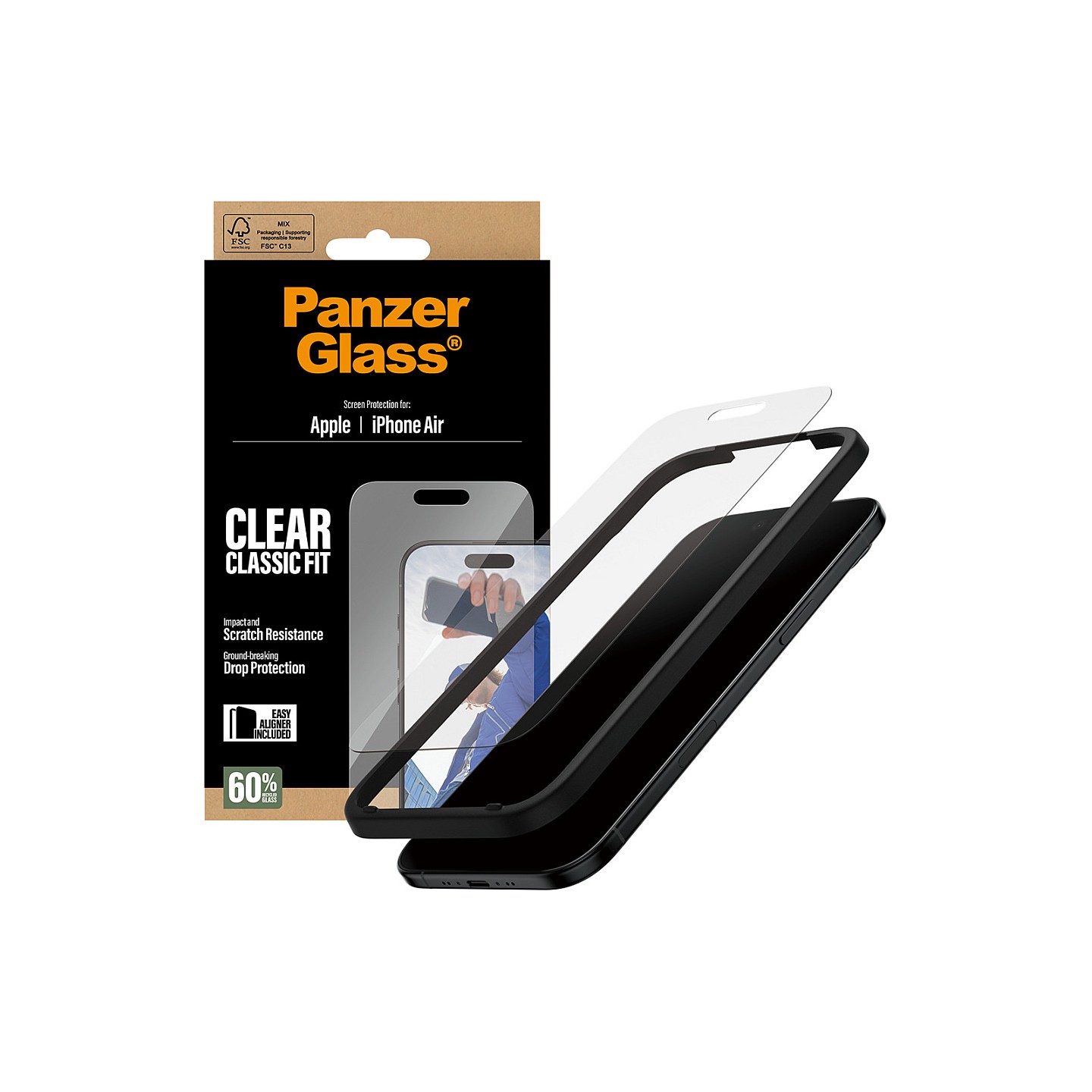PanzerGlass Schutzglas iPhone Air CF — Buy in Cyprus with Fast Delivery