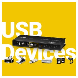 ATEN CS784H 4-Port USB HDMI KVM Switch — Buy in Cyprus with Fast Delivery