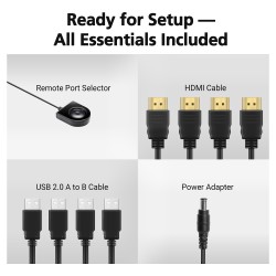 ATEN CS784H 4-Port USB HDMI KVM Switch — Buy in Cyprus with Fast Delivery