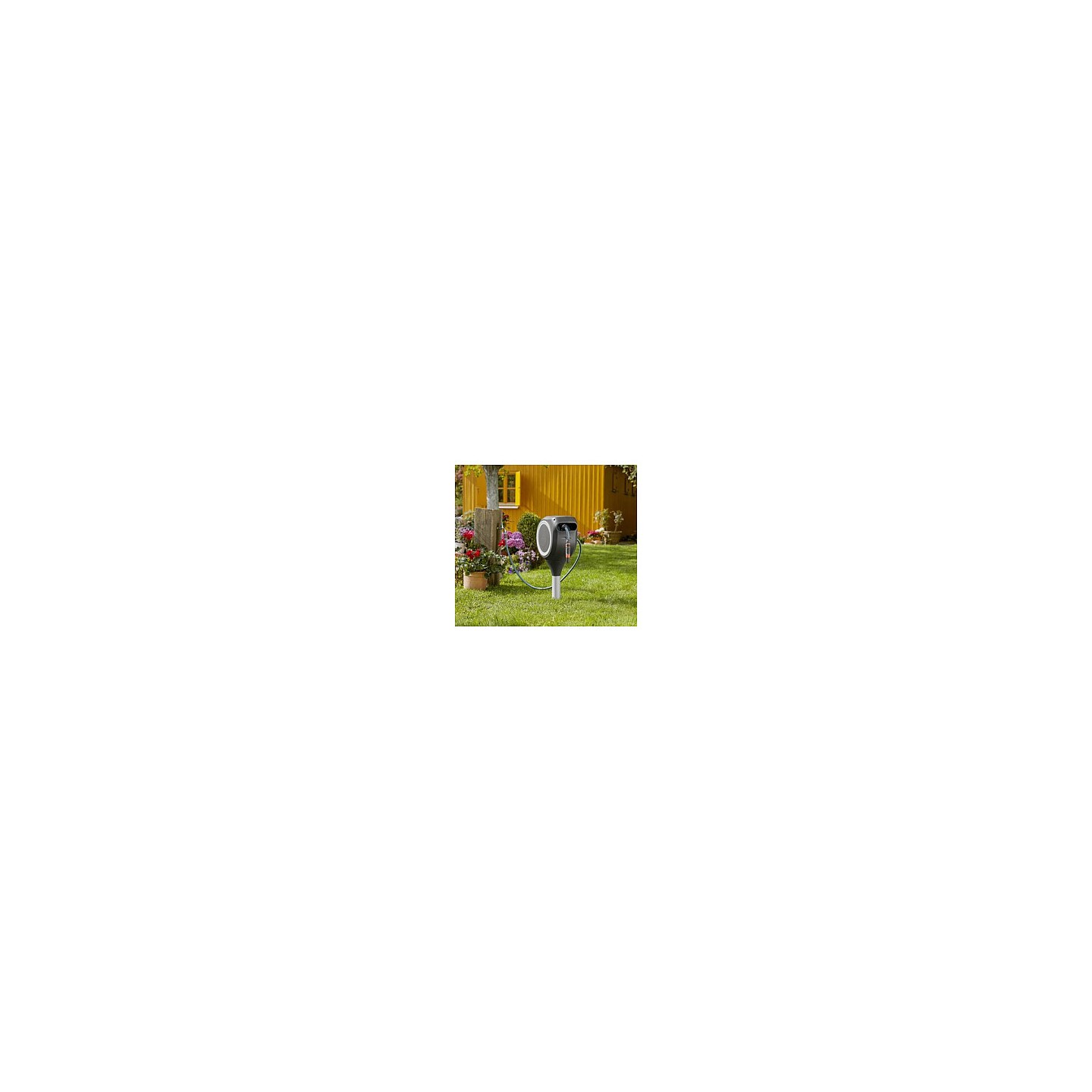 Gardena Garten-Schlauchbox RollUp M (weiß) 20 m — Buy in Cyprus with Fast Delivery