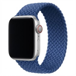 Premium Armband für Apple Watch. Blau Schwarz. 40mm. 41mm. 38mm. 42mm (Series 10). GA-MAG-BNDA-P-BMS