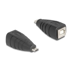 DELOCK Adapter USB 2.0 Micro-B Stecker zu B Buchse — Buy in Cyprus with Fast Delivery