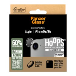 PanzerGlass Hoops Camera Protector. clear iPhone 16e — Buy in Cyprus with Fast Delivery
