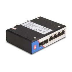 Industrie Gigabit Ethernet Switch 4 Port RJ45 2 Port SFP für Hutschiene — Buy in Cyprus with Fast Delivery