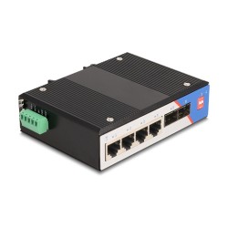 Industrie Gigabit Ethernet Switch 4 Port RJ45 2 Port SFP für Hutschiene — Buy in Cyprus with Fast Delivery