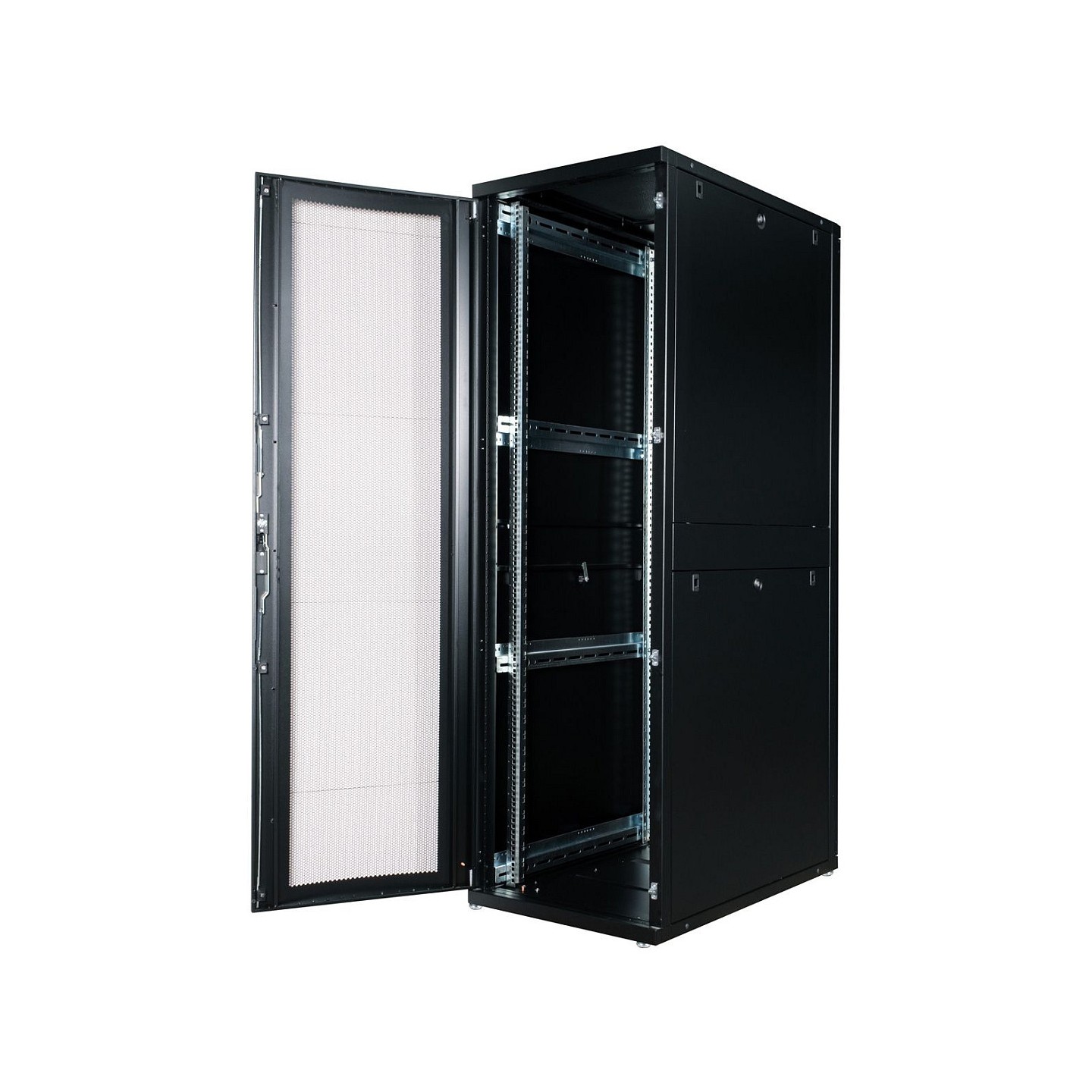 ROLINE 19-Zoll Serverschrank Pro 42 HE. 600x1000 BxT schwarz — Buy in Cyprus with Fast Delivery