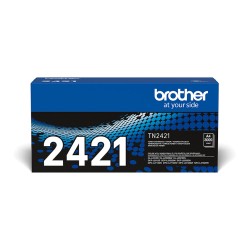 Brother TN2421 - Mit hoher Kapazitt - original - Tonerpatrone - fr Brother DCP-L2512. L2532. L2552. HL-L2352. L2372. ...