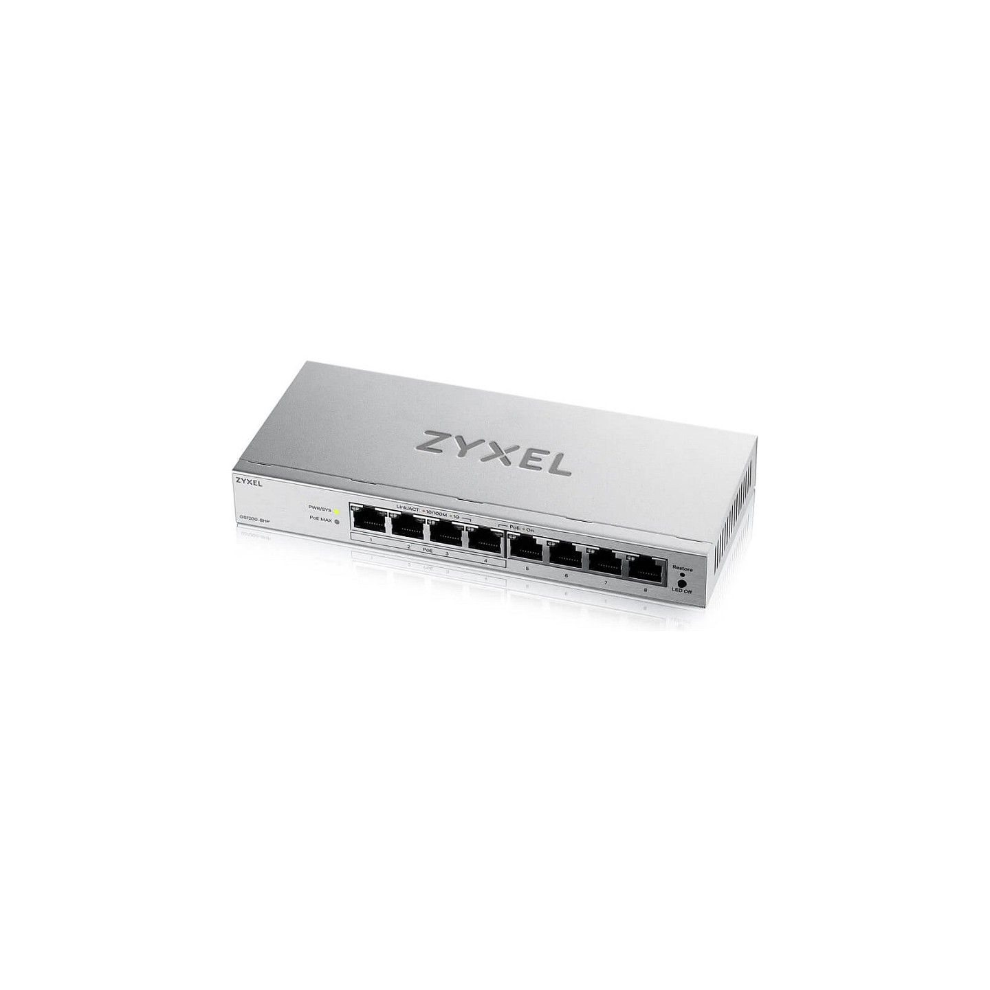 Zyxel GS1200-8HPV3 8-Port Gigabit PoE+ Web — Buy in Cyprus with Fast Delivery