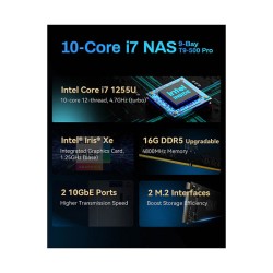 TERRAMASTER T9-500 Pro 9bay NAS.10-Core. 16GB DDR. Diskless — Buy in Cyprus with Fast Delivery