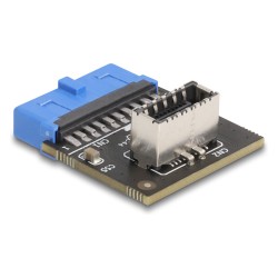 DELOCK USB 5 Gbps Adapter Pfostenbuchse zu intern USB Typ-E Key A Buchse gewinkelt — Buy in Cyprus with Fast Delivery