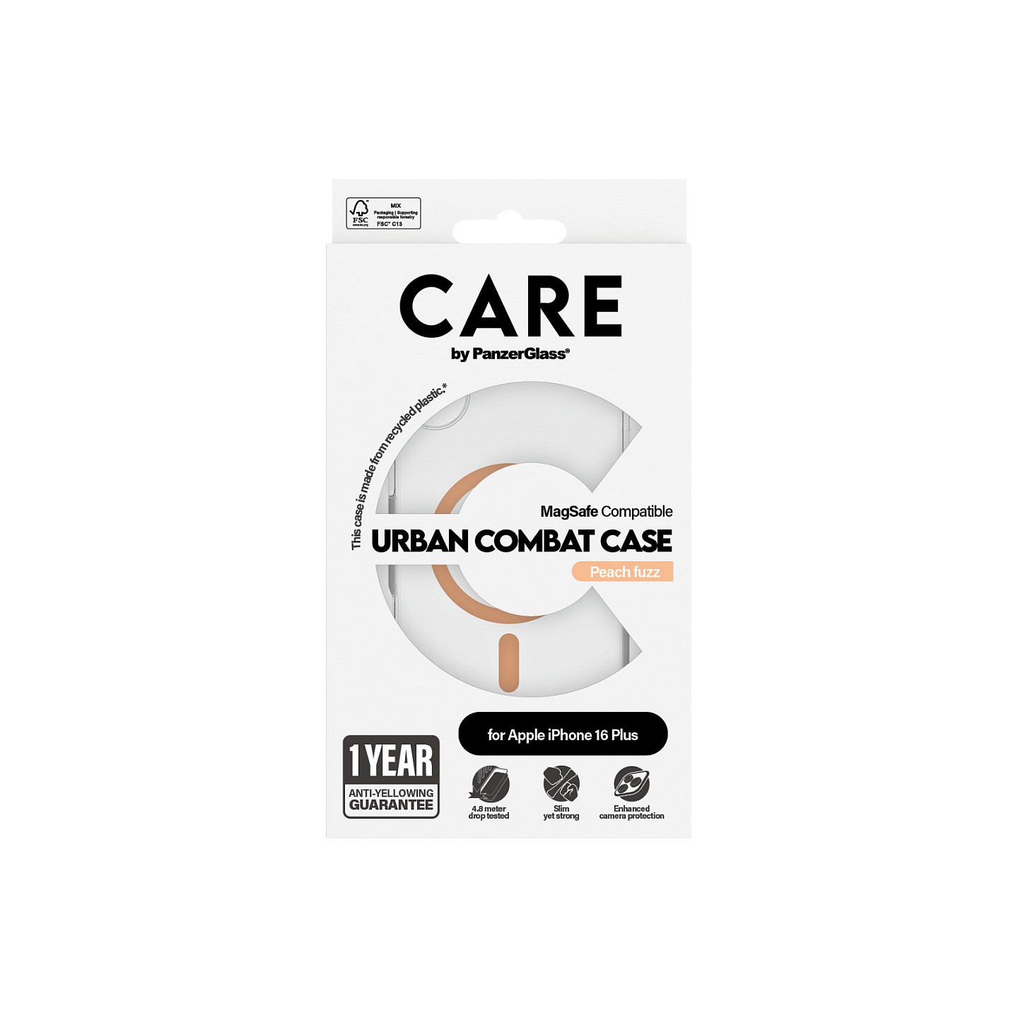 CARE Case Flagship Peachy MagSAFE iPhone 16 Plus — Buy in Cyprus with Fast Delivery