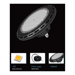 Synergy 21 LED Spot Pendelleuchte UFO 160W für Industrie Lagerhallen nw 90° — Buy in Cyprus with Fast Delivery