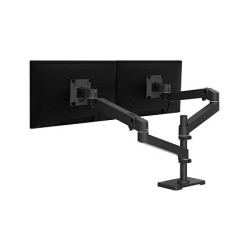 Tischhalterung für 2 Monitore übereinander je bis zu 24 Zoll. 1.8-10 kg. Constant Force Bewegungstechnologie. 10 Jahr...