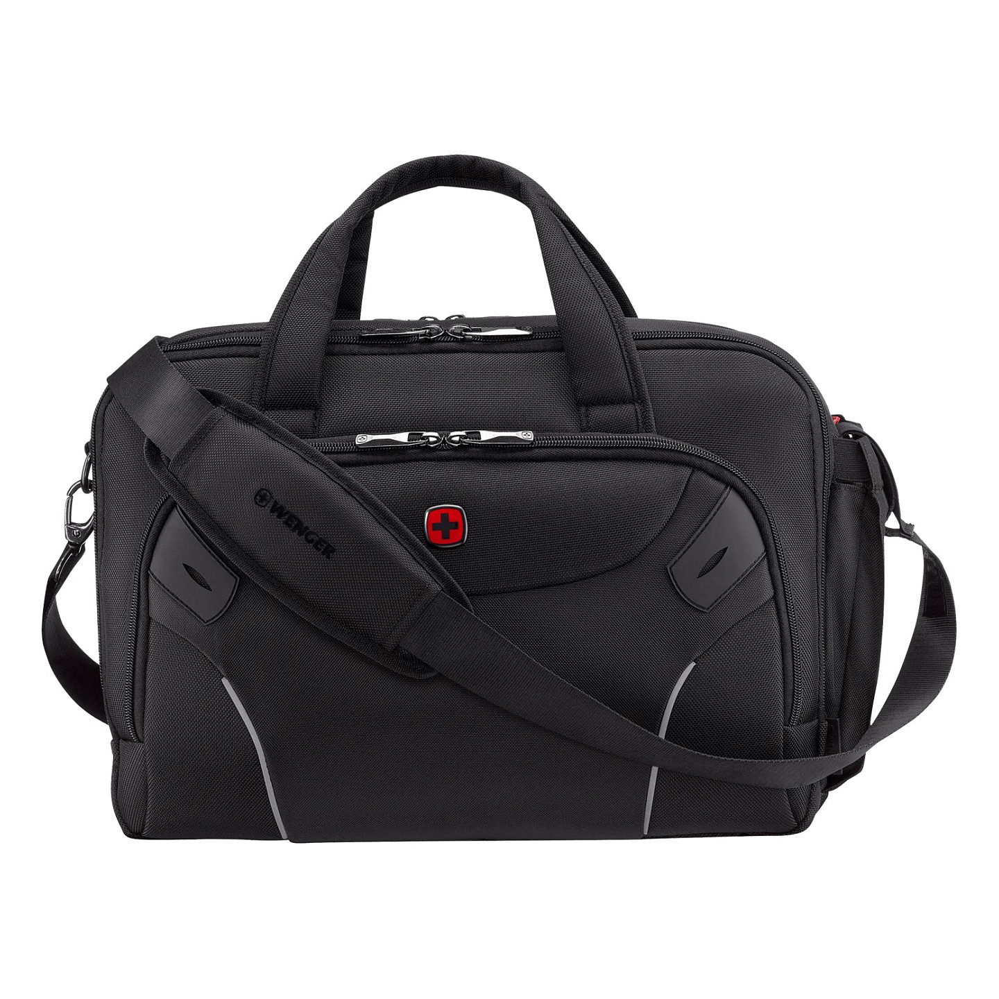WENGER Cosmic Brief 35.56cm 14Zoll - 40.64cm 16Zoll Laptop Briefcase with Tablet Pocket Black