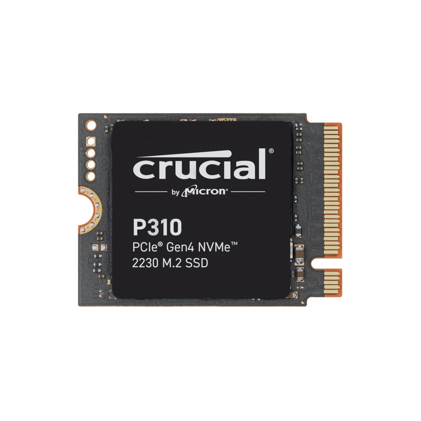 Crucial P310 1TB M.2 2230 NVMe PCIe Gen4 x4 SSD - 7100 MB/s Read, 6000 MB/s Write, 5-Year Warranty (Boxed)