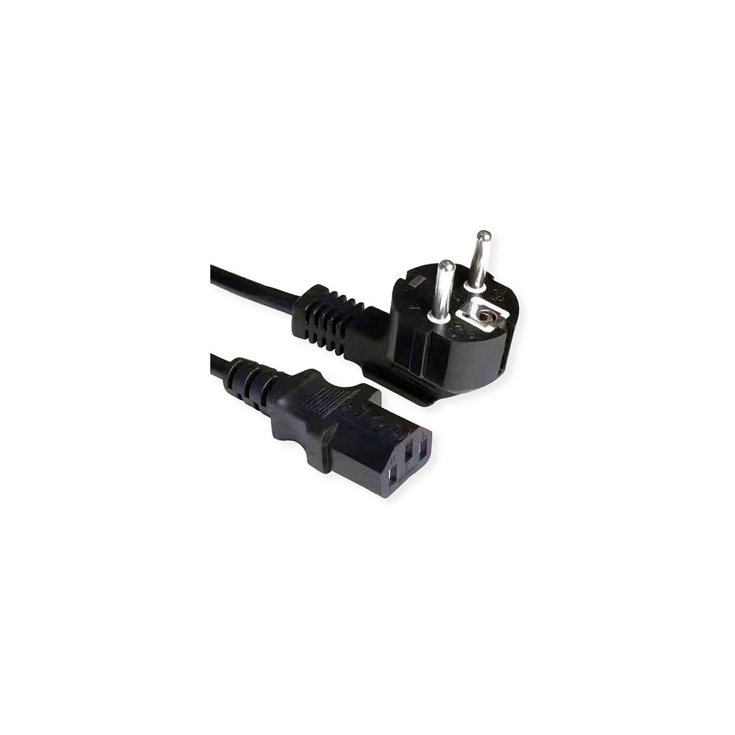VALUE Netzkabel. gerade IEC-Buchse. schwarz. 3 m — Buy in Cyprus with Fast Delivery