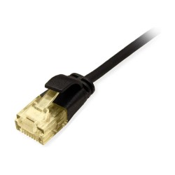 Equip Patchkabel Cat6A SlimFlex U UTP 0.25m schw.LSZH 2xRJ45 Polybeutel — Buy in Cyprus with Fast Delivery