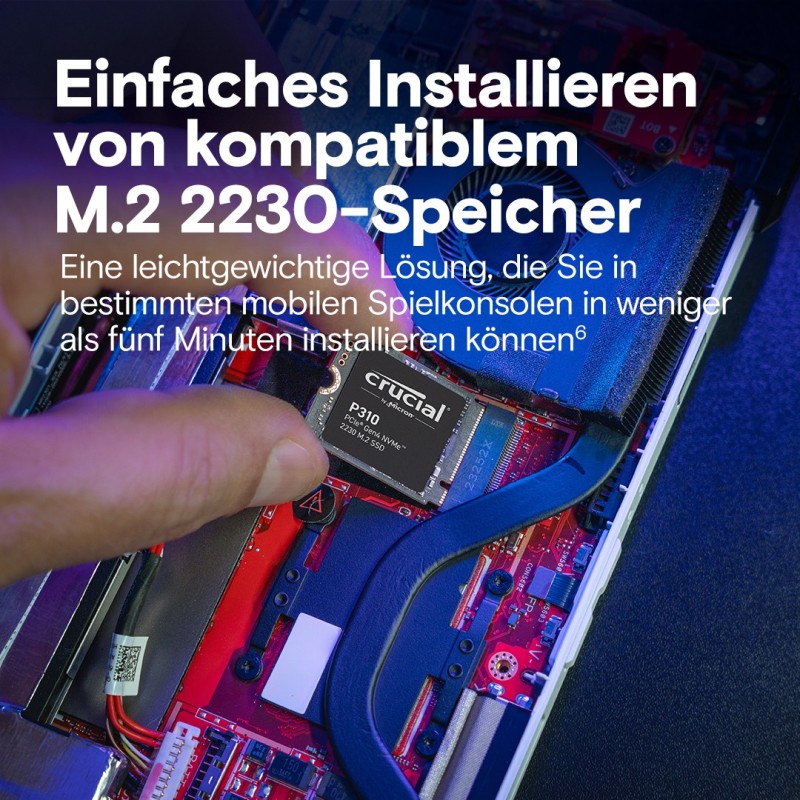 Buy Crucial P310 1TB M.2 2230 NVMe PCIe Gen4 x4 SSD - 7100 MB/s Read, 6000 MB/s ... in Cyprus, Nicosia, Limassol, Larnaka, Pafos