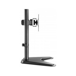 MANHATTAN Standfuss mit Halterung fr einen LED LCD-Monitor 43.2-68.6cm 17-27Zoll und bis 7kg neigbar schwenkbar hhenv...