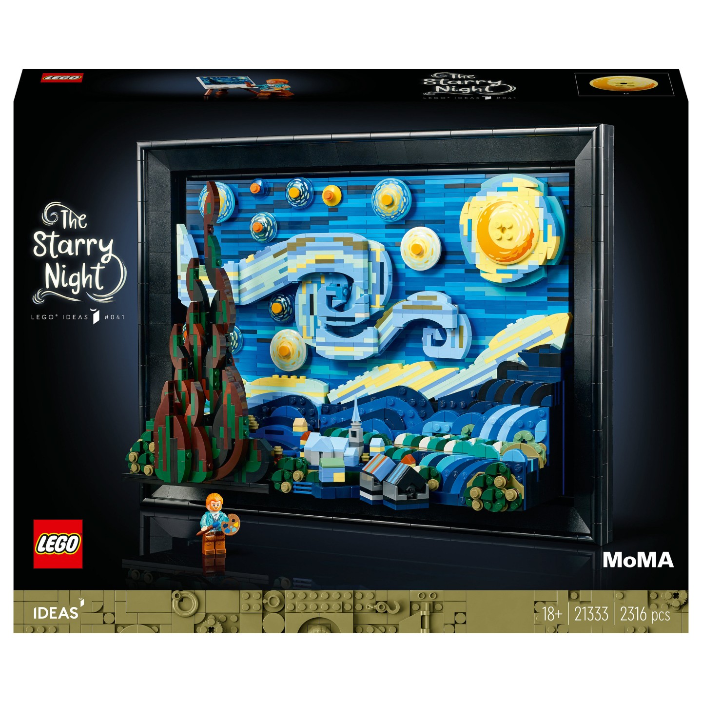 LEGO Ideas - Vincent van Gogh - Sternennacht — Buy in Cyprus with Fast Delivery