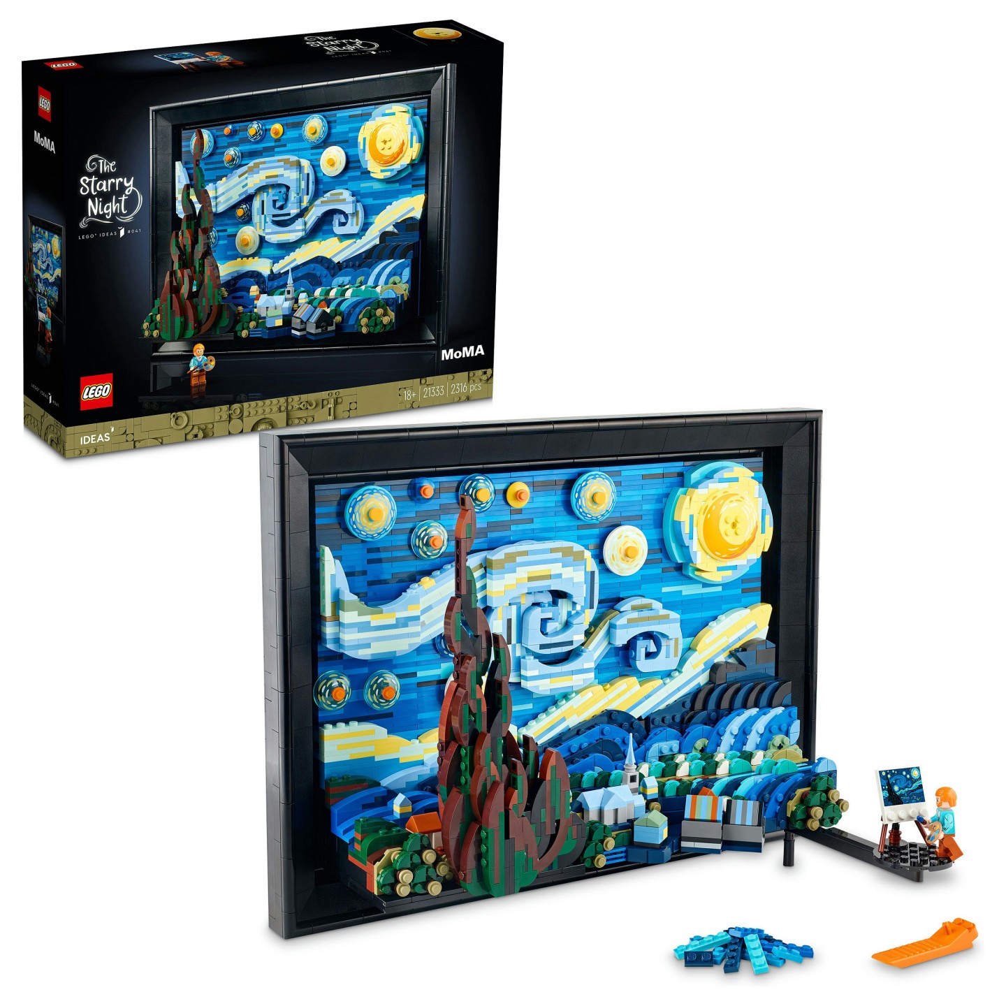 LEGO Ideas - Vincent van Gogh - Sternennacht — Buy in Cyprus with Fast Delivery