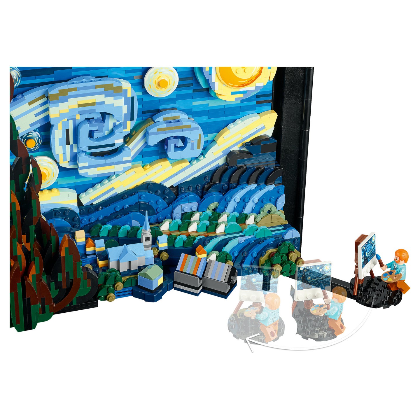LEGO Ideas - Vincent van Gogh - Sternennacht — Buy in Cyprus with Fast Delivery
