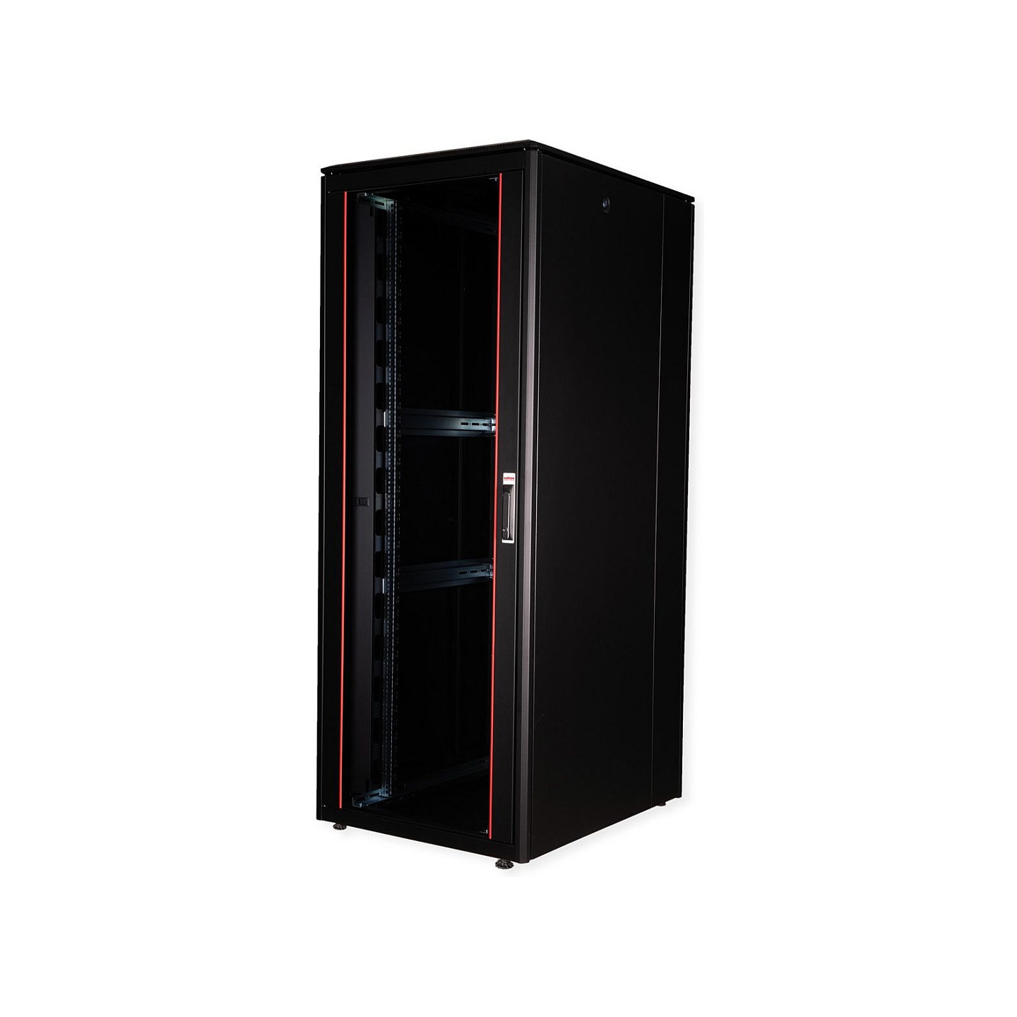 ROLINE 19-Zoll Netzwerkschrank Pro 42 HE. 800x1000 BxT Glastr schwarz — Buy in Cyprus with Fast Delivery