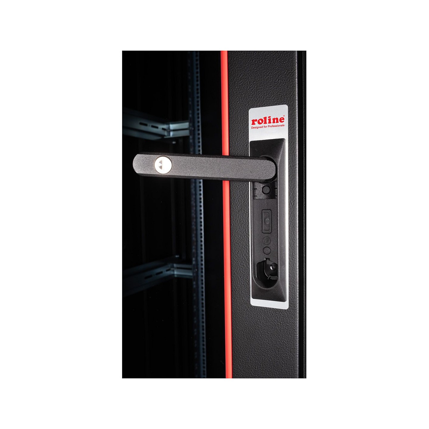 ROLINE 19-Zoll Netzwerkschrank Pro 42 HE. 800x1000 BxT Glastr schwarz — Buy in Cyprus with Fast Delivery