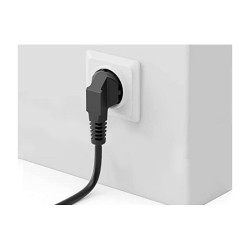 Equip IEC-Stromkabel Schuko - to C13 3m St Bu schwarz — Buy in Cyprus with Fast Delivery