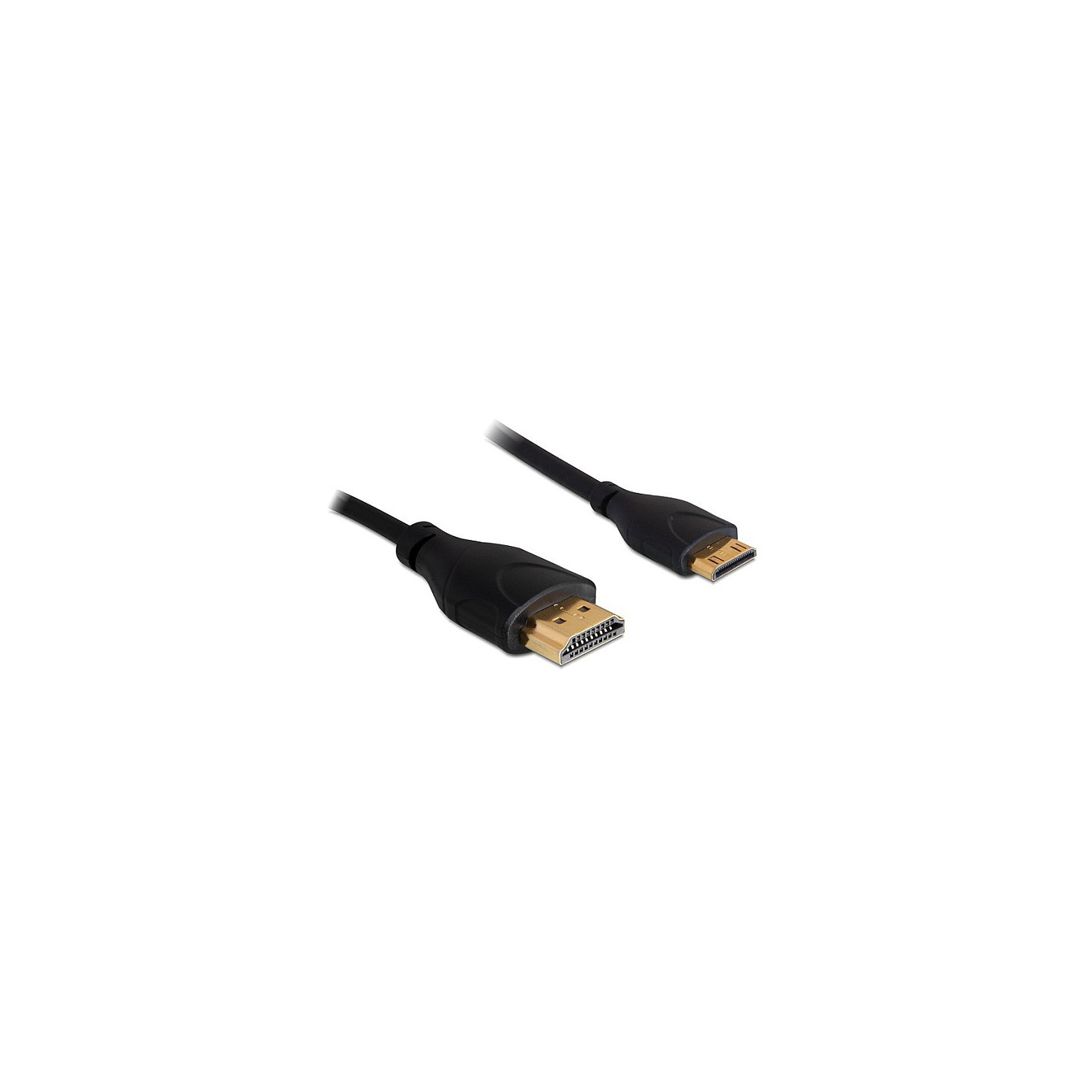 DELOCK Kabel HDMI A Stecker to Mini C Stecker High Speed with Ethernet 1 m Slim — Buy in Cyprus with Fast Delivery
