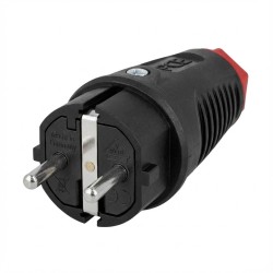 ABL Expert Schuko-Stecker 100000043 (TPE) schwarz sv IP44 3x2.5 (100000043) — Buy in Cyprus with Fast Delivery
