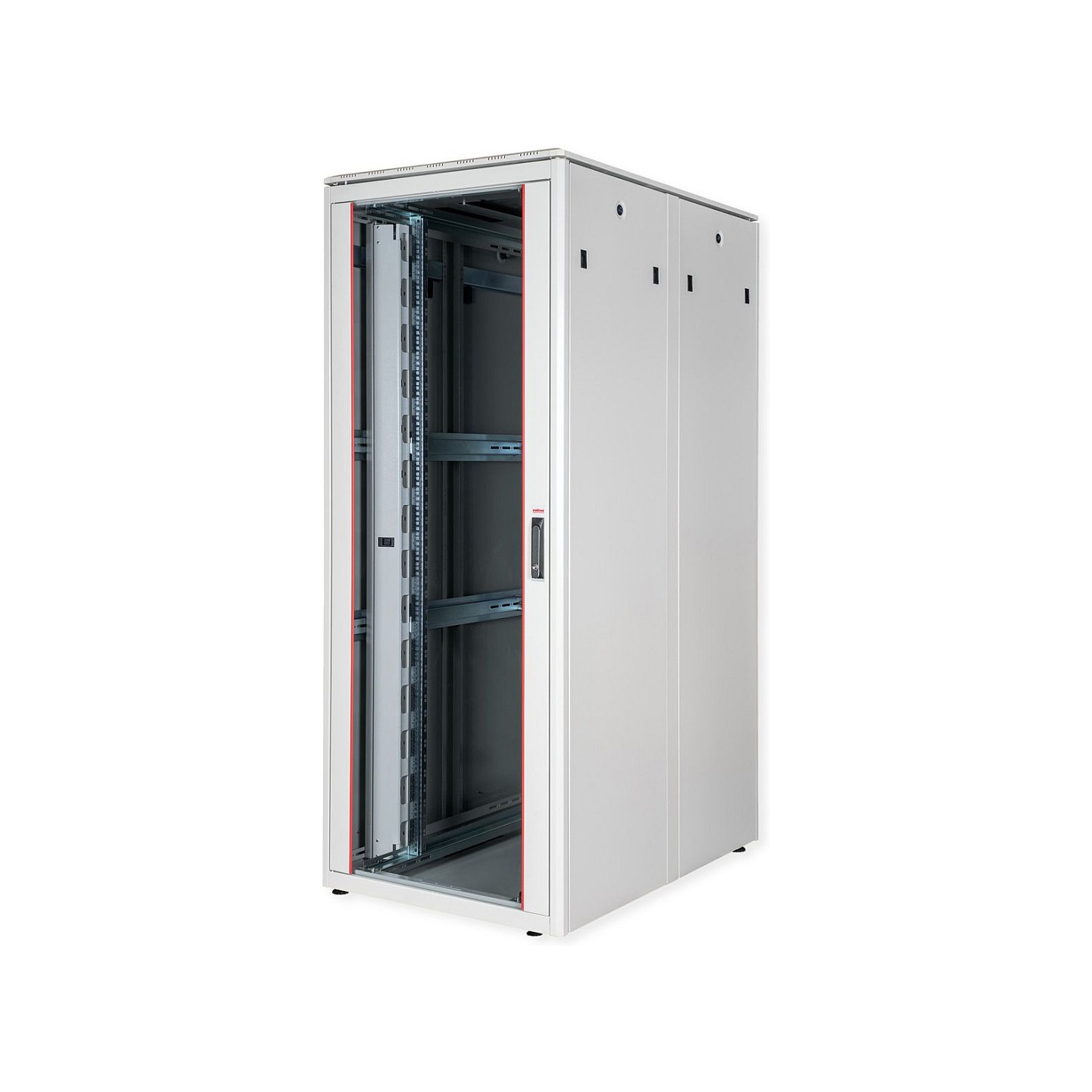 ROLINE 19-Zoll Netzwerkschrank Pro 42 HE. 800x1200 BxT Glastr grau — Buy in Cyprus with Fast Delivery