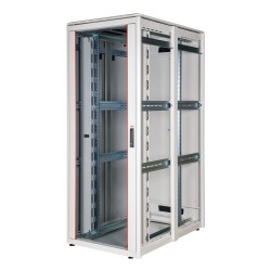 ROLINE 19-Zoll Netzwerkschrank Pro 42 HE. 800x1200 BxT Glastr grau — Buy in Cyprus with Fast Delivery