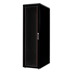 ROLINE 19-Zoll Netzwerkschrank Pro 47 HE. 600x1000 BxT Glastr schwarz — Buy in Cyprus with Fast Delivery