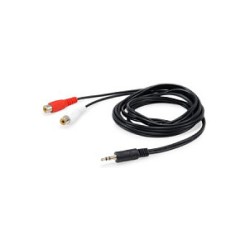 Equip Audiokabel 3.5mm 2x RCA St Bu 2.50m — Buy in Cyprus with Fast Delivery