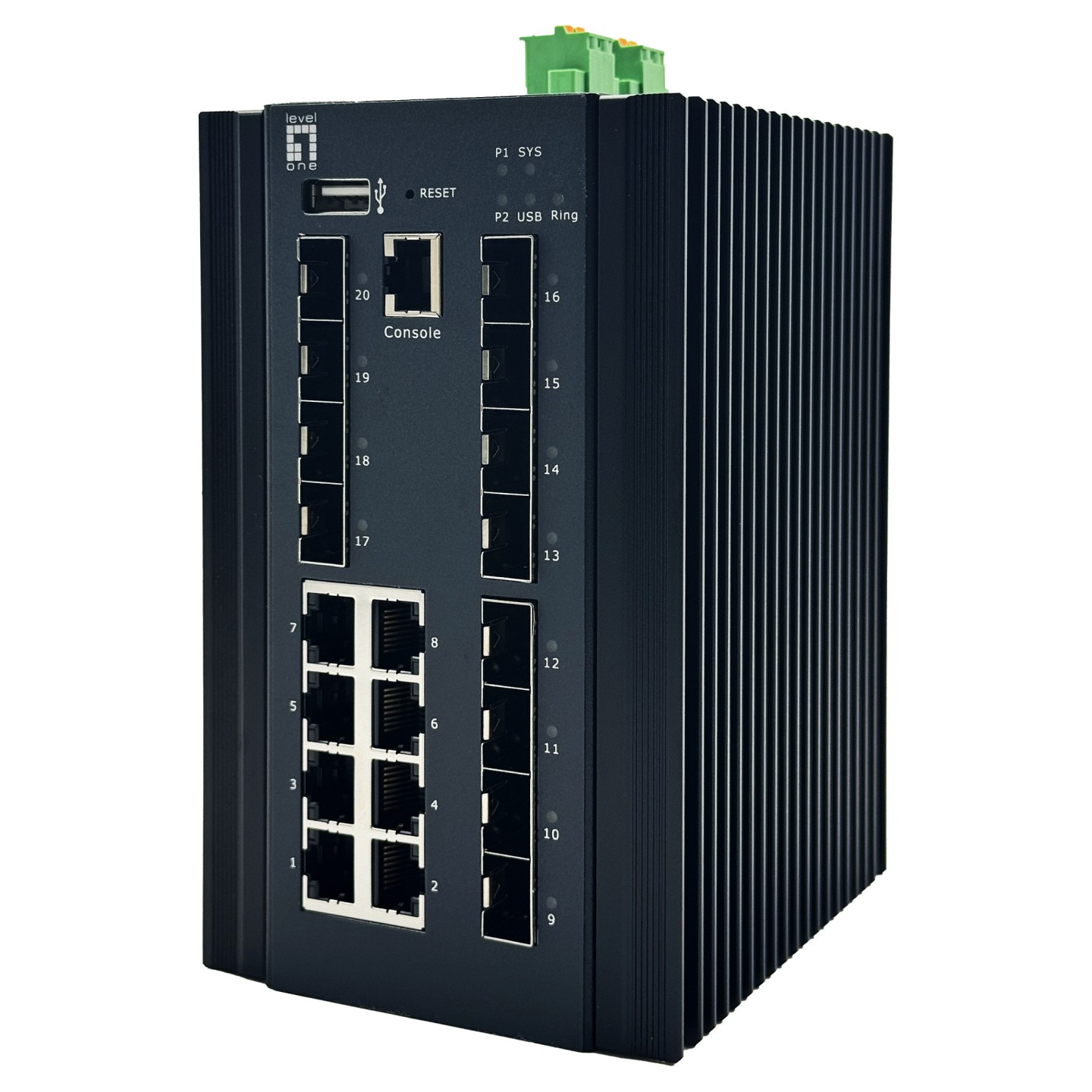 Switch 20x GE IGX-2072 8x 1GbE.8x 2.5GbE SFP+ sw — Buy in Cyprus with Fast Delivery