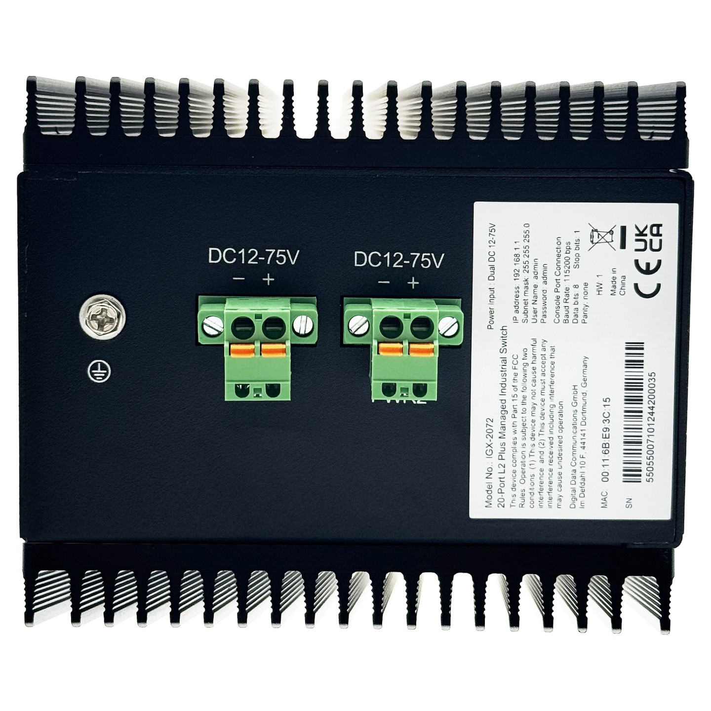 Switch 20x GE IGX-2072 8x 1GbE.8x 2.5GbE SFP+ sw — Buy in Cyprus with Fast Delivery
