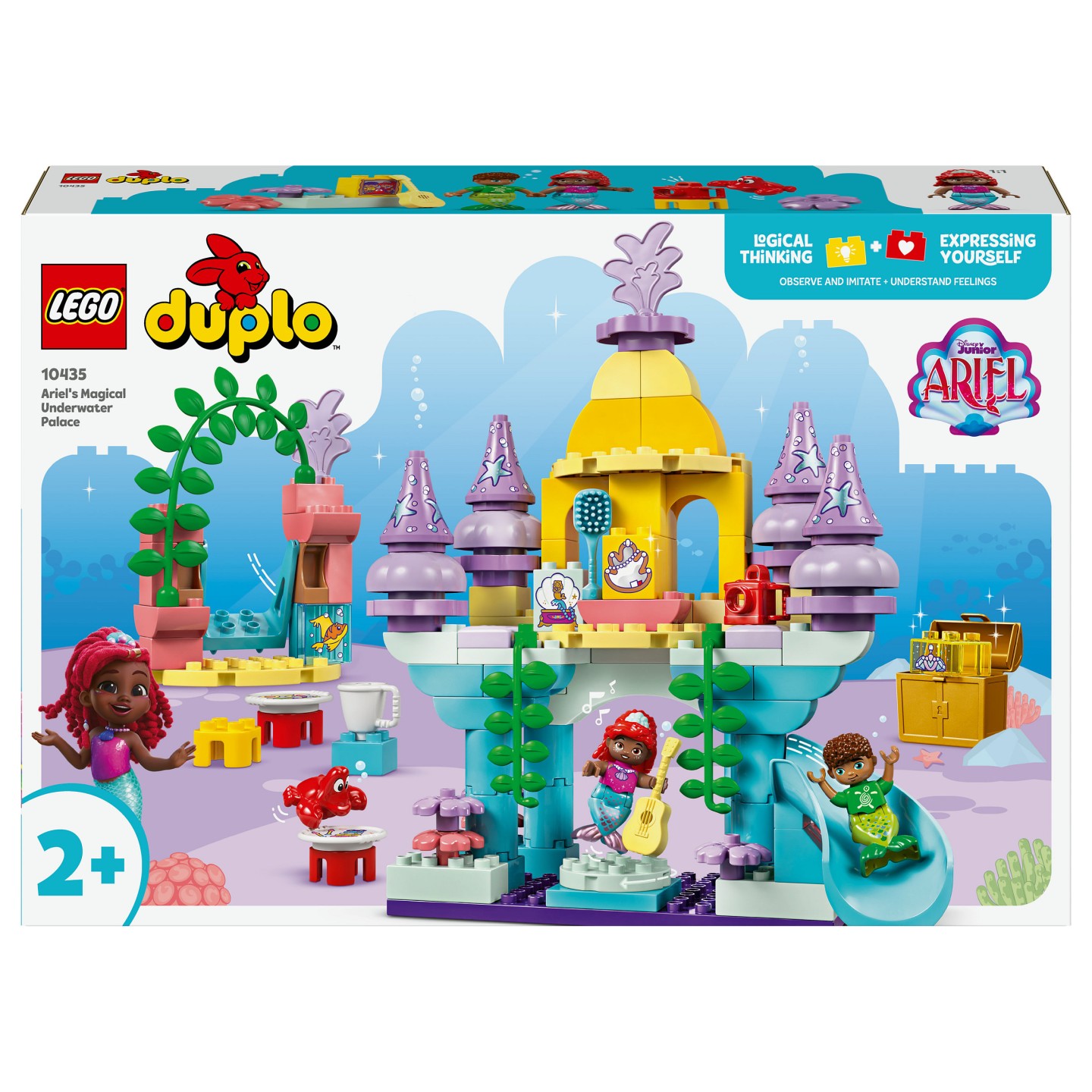 LEGO 10435 DUPLO Disney Arielles magischer Unterwasserpalast — Buy in Cyprus with Fast Delivery